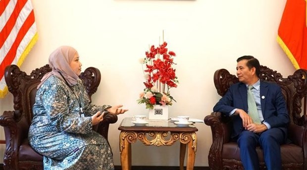 L'ambassadeur du Vietnam Dinh Ngoc Linh a souligné l'importance d'une coopération intégrale Vietnam - Malaisie. Photo : VNA.