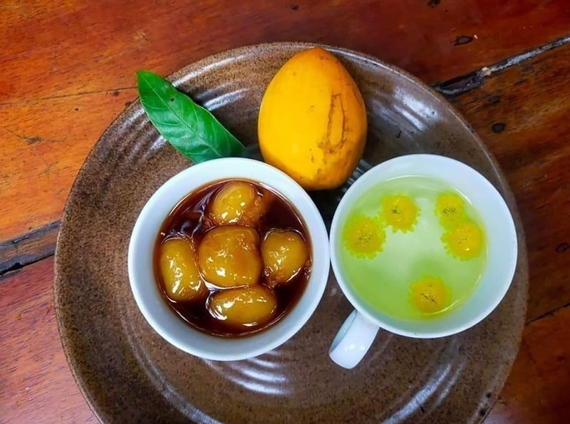 Le chè au manioc, un dessert populaire à Duong Lâm. Photo : Khôi Nguyên.