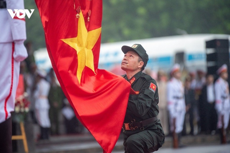 Le lieutenant-colonel Nguyên Van Nam, commandant de l’Unité de maintien de la paix n°1 de la police vietnamienne. Photo : VOV.