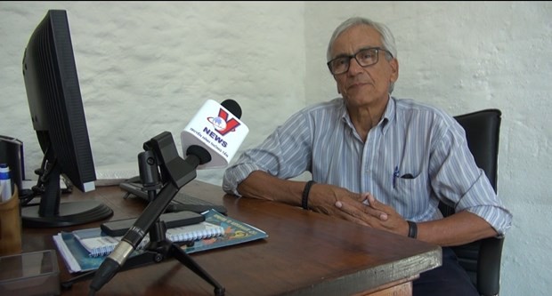 Juan Castillo, secrétaire général (SG) du Parti communiste d'Uruguay. Photo : VNA.