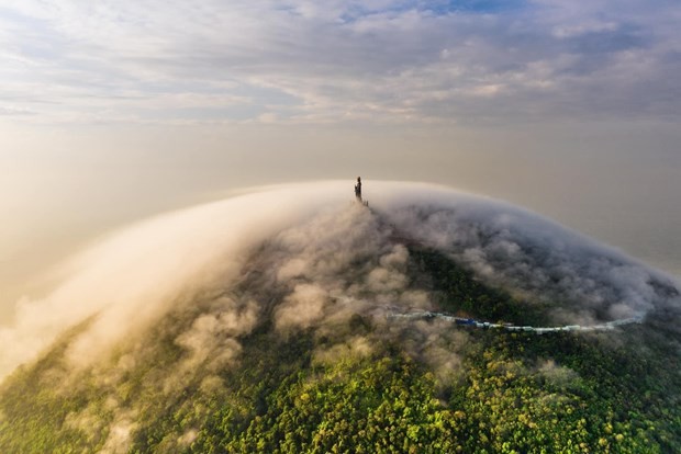 L'oeuvre du photographe Trân Tuân Viêt qui a été nommé lauréat de la catégorie ''Prix national et régional des Sony World Photography Awards 2024''. Photo: Trân Tuân Viêt