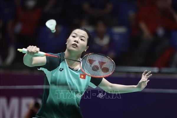 Nguyên Thuy Linh, la numéro 1 du badminton vietnamien. Photo : VNA.