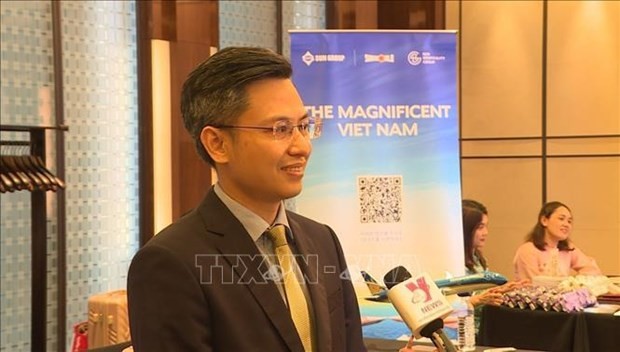 Nguyen Huy Duc, directeur de la filiale de Vietnam Airlines en République de Corée. Photo: VNA