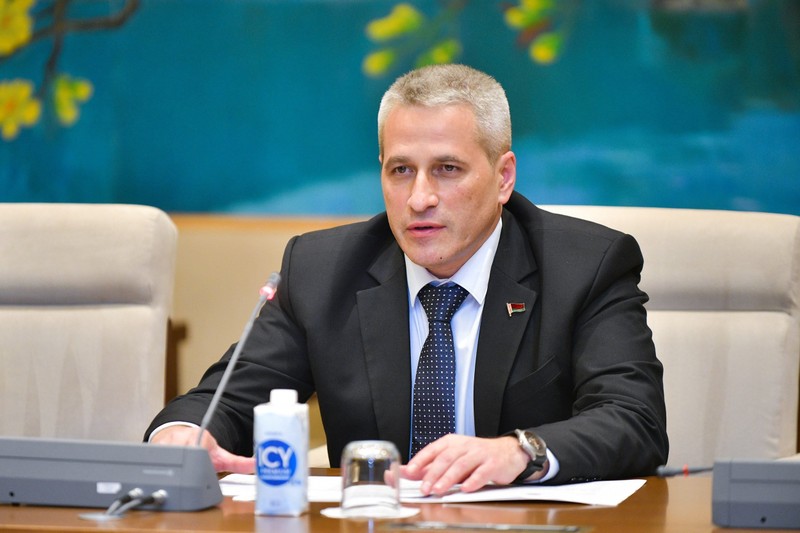 L’ambassadeur de Biélorussie au Vietnam, Uladzimir Baravikou. Photo : VUFO.