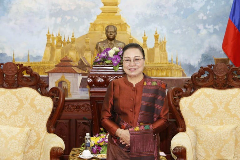 L’ambassadrice du Laos au Vietnam, Khamphao Ernthavanh. Photo : Ambassade du Laos au Vietnam