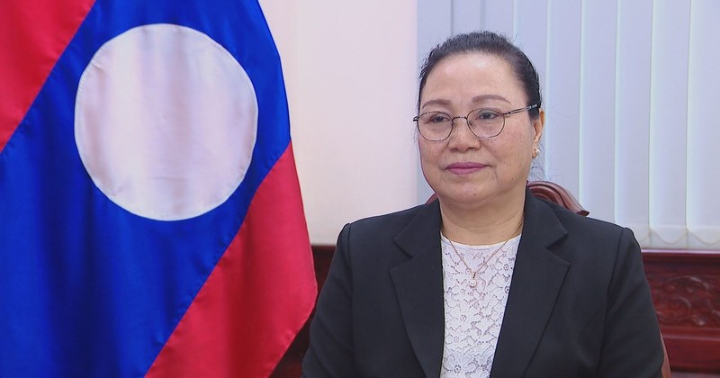 L’ambassadrice du Laos au Vietnam, Khamphao Ernthavanh. Photo : VNA.