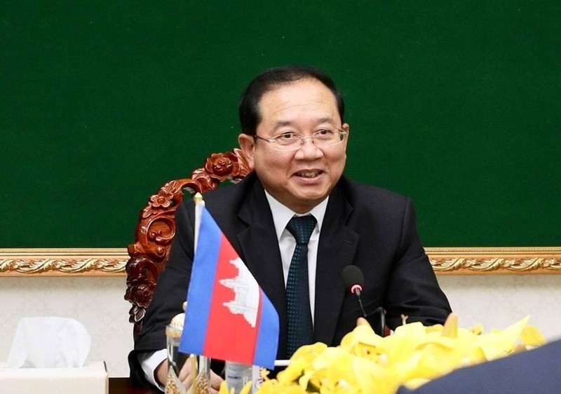 Le ministre de la Santé Chheang Ra. Photo : VNA.