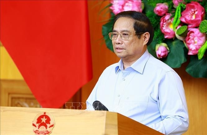 Le Premier ministre Pham Minh Chinh. Photo : VNA.