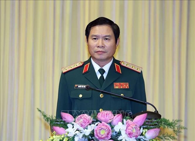 Le général de corps d'armée Nguyên Tân Cuong, chef d'état-major général de l'Armée populaire du Vietnam, vice-ministre de la Défense. Photo : VNA.