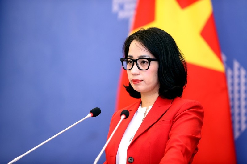 La porte-parole du ministère vietnamien des Affaires étrangères, Pham Thu Hang. Photo: Ministère vietnamien des Affaires étrangères.