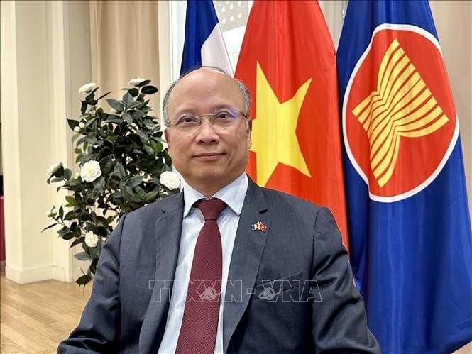 L'ambassadeur vietnamien en France Dinh Toan Thang. Photo : VNA.