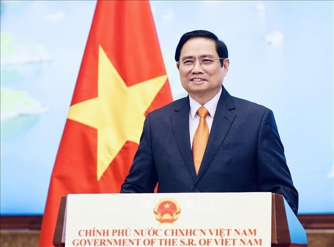 Le Premier ministre Pham Minh Chinh. Photo : VNA.