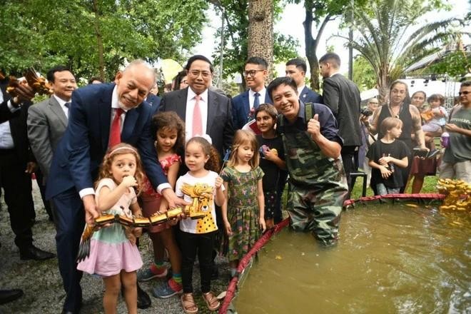 Les «Journées vietnamiennes au Brésil 2024» honorées par la présence du Premier ministre Pham Minh Chinh. Photo : VNA