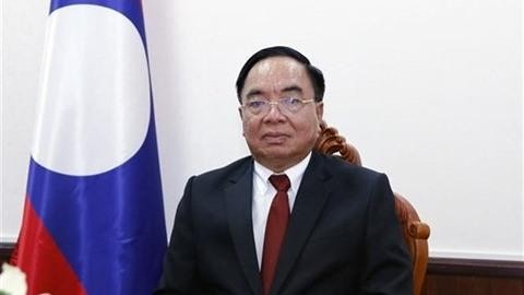 Le ministre laotien du Plan et de l’Investissement, Khamjane Vongphosy. Photo : VNA