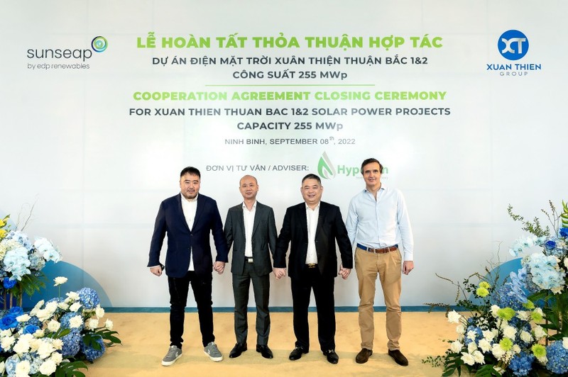 EDPR Sunseap a finalisé la transaction de deux projets d'énergie solaire au Vietnam. Photo: congthuong.vn