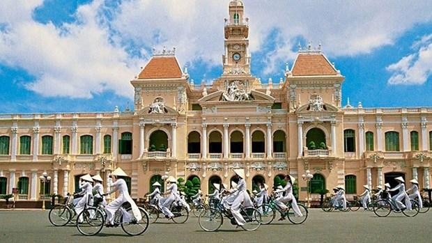 Au cours des neuf premiers mois de l'année, Ho Chi Minh-Ville a accueilli plus de 2,1 millions de visiteurs étrangers. Photo : internet/VNA