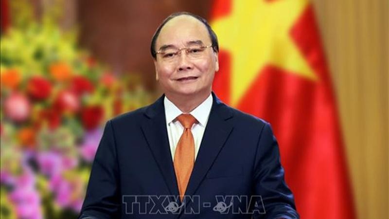 Le Président Nguyên Xuân Phuc. Photo: VNA.