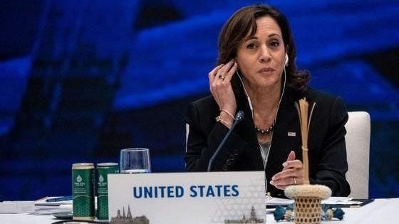 La vice-présidente américaine, Kamala Harris. Photo: Reuters/saigondautu