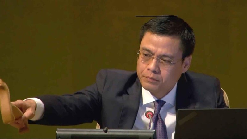L’ambassadeur Dang Hoang Giang, chef de la Mission permanente du Vietnam auprès des Nations Unies (ONU). Photo: baoquocte