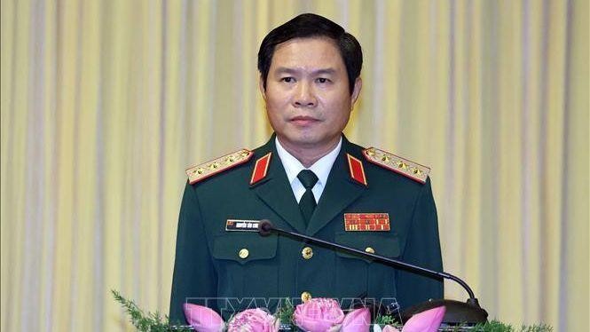 Le vice-ministre vietnamien de la Défense, général de corps d'armée Nguyên Tân Cuong, Photo: VNA