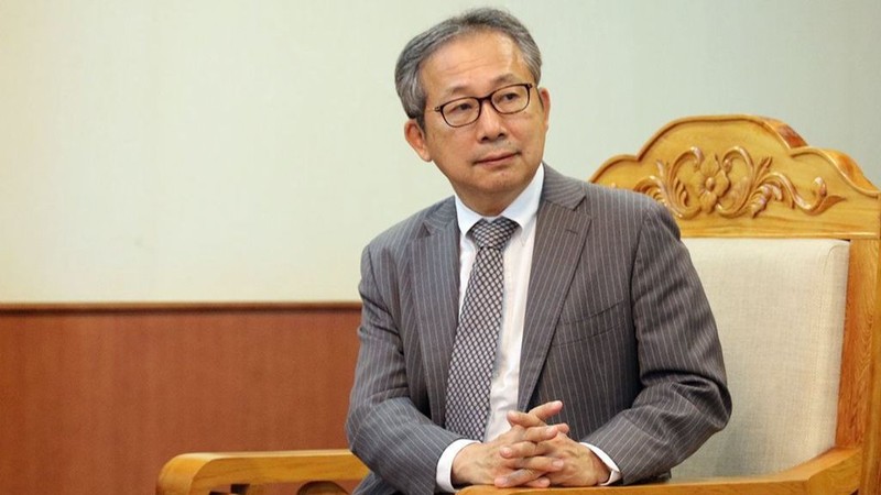 L'ambassadeur du Japon au Vietnam, Yamada. Photo: Bao tai nguyen moi truong