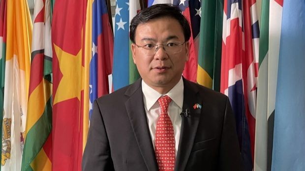 Le vice-ministre des Affaires étrangères Pham Quang Hieu, président du Comité d'État chargé des Vietnamiens à l'étranger. Photo : VNA