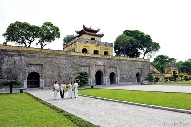 Cité impériale de Thang Long-Hanoï. Photo : VNA.