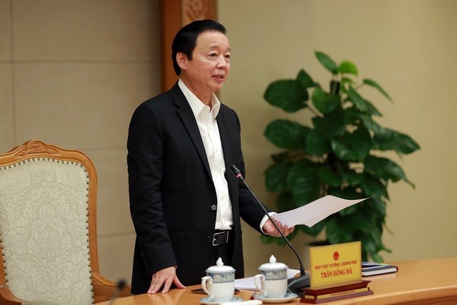 Le Vice-Premier ministre Trân Hông Hà. Photo : VGP/Minh Khôi.