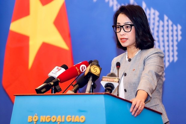 La porte-parole adjointe du ministère vietnamien des Affaires étrangères, Pham Thu Hang. Photo : Ministère vietnamien des Affaires étrangères. 