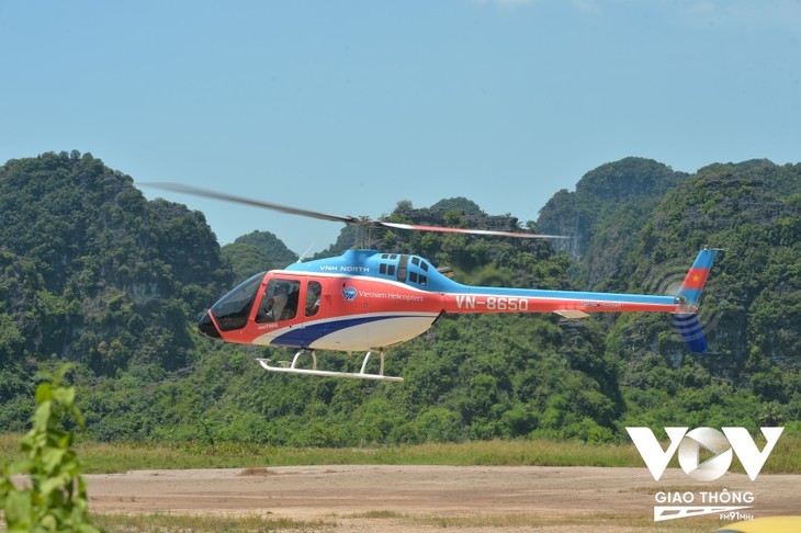 L'Hélicoptère Bell 505. Photo : VOV.