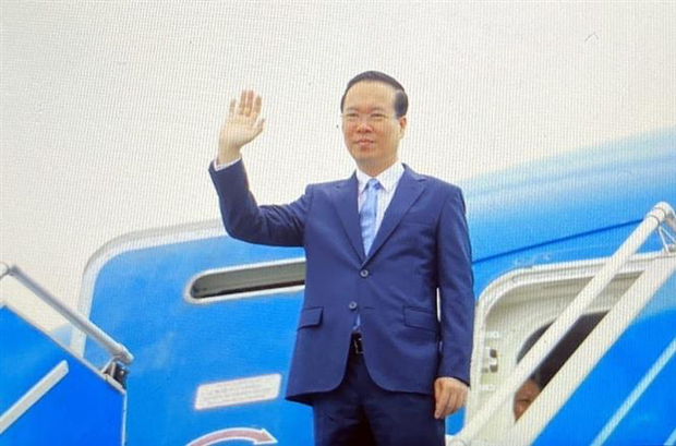 Le Président vietnamien, Vo Van Thuong, assistera au couronnement du Roi Charles III. Photo : VNA.