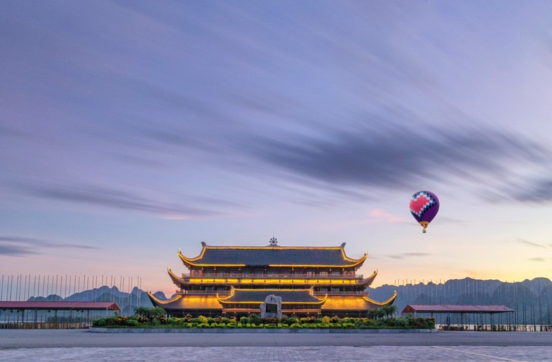 Lors du festival de montgolfières 2023 à Ha Nam. Photo: BTC