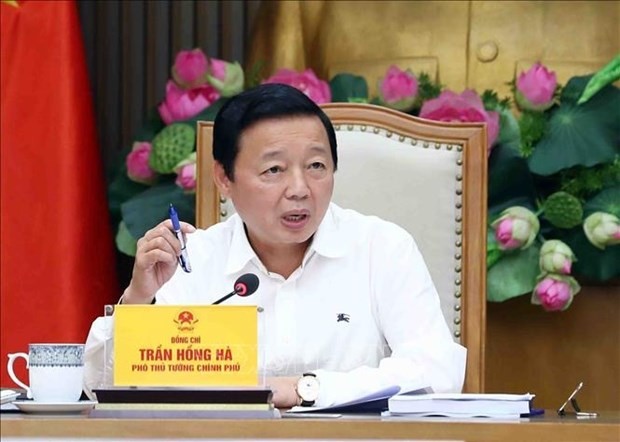 Le Vice-Premier ministre vietnamien, Trân Hông Hà. Photo : VNA.