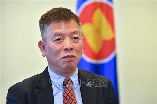L’ambassadeur Vu Hô, chef par intérim de SOM ASEAN Vietnam. Photo : VNA