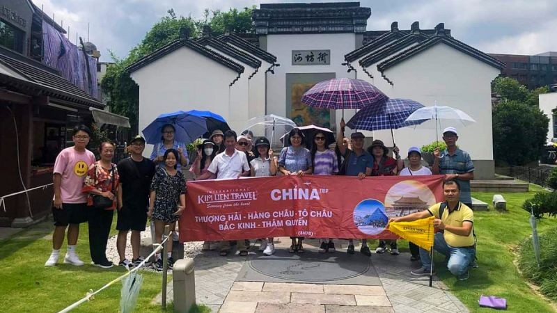 Le circuit Pékin - Shanghai - Hangzhou - Suzhou attirent l’attention de nombreux touristes vietnamiens. Photo: daibieunhandan