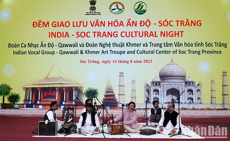Le programme indien « Bonjour Vietnam » a lieu à Soc Trang. Photo: NDEL
