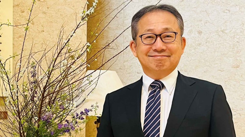 L’ambassadeur du Japon au Vietnam, Yamada Takio. Photo: baoquocte
