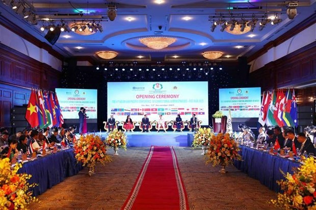Ouverture de la 41e Conférence des administrateurs correctionnels d'Asie-Pacifique à Hanoï. Photo : VNA.