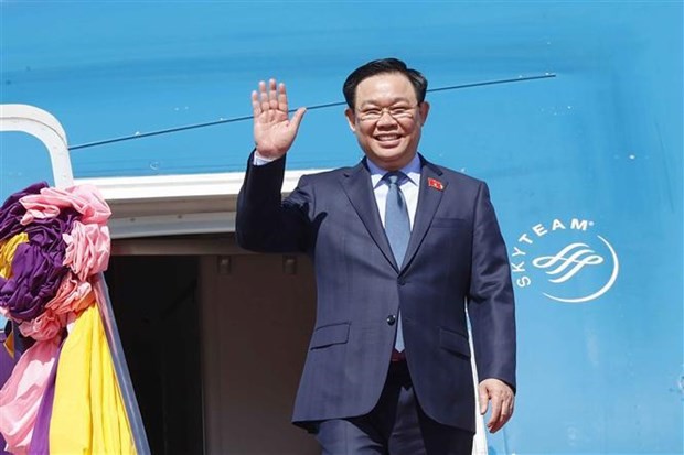 Le Président de l'Assemblée nationale vietnamienne, Vuong Dinh Huê. Photo : VNA.