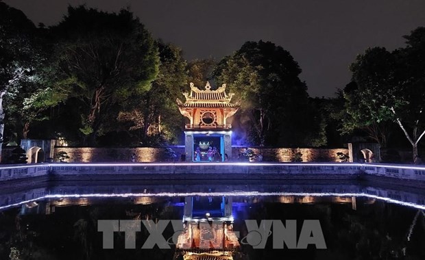 Le Temple de la Littérature, une destination bien connue à Hanoï. Photo: VNA