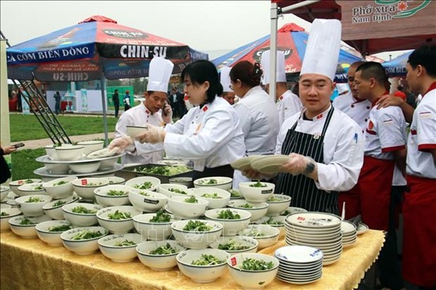 Ouverture du Festival du "phở" 2024 à Nam Dinh. Photo : VNA.