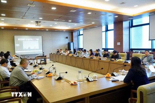 Le ministère des Affaires étrangères organise une formation aux cadres chargés du travail de l'information pour l'étranger. Photo: VNA