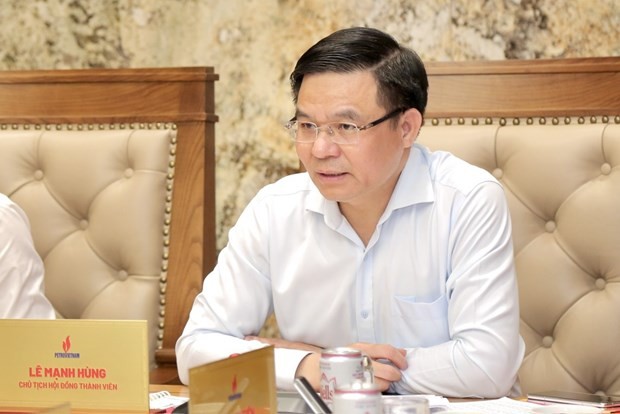 Le président du PVN, Lê Manh Hung. Photo: https://congthuong.vn/