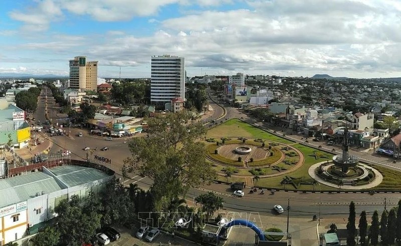 La ville Pleiku à Gia Lai dans les Hauts Plateaux du Centre. Photo : VNA