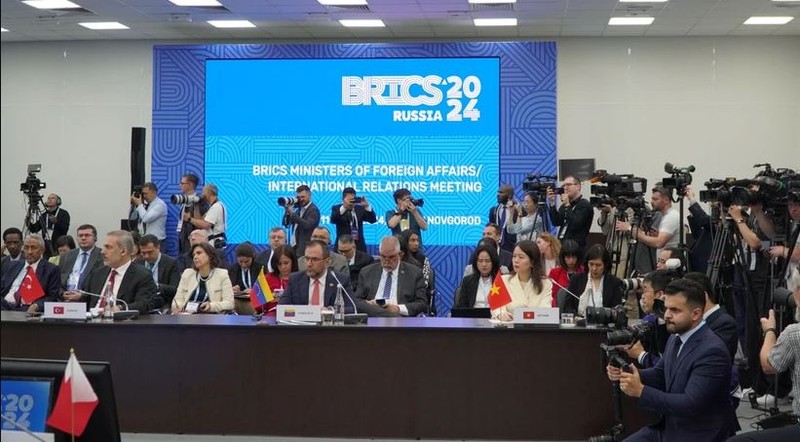 Le Vietnam assiste au Dialogue des BRICS avec les pays en développement. Photo : VNA.