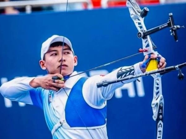 L'archer Lê Quôc Phong décroche le 12e billet olympique pour le Vietnam. Photo : WA/VNA.