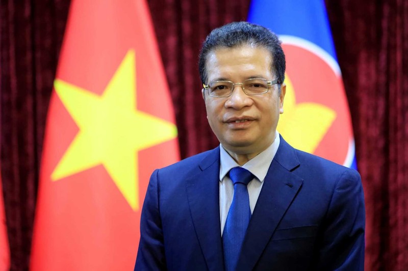 Ambassadeur du Vietnam en Russie, Dang Minh Khoi. Photo: baoquocte