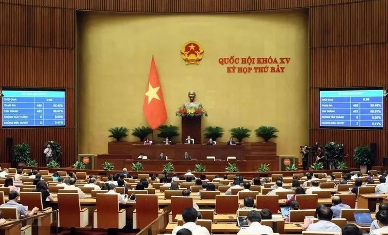 L’Assemblée nationale approuve le document d’adhésion du Royaume-Uni au CPTPP. Photo : VNA.