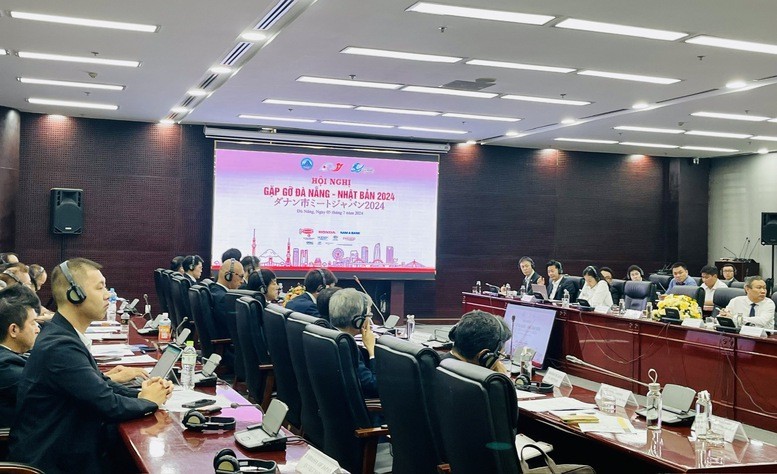 Lors de la conférence Da Nang — Japon, qui s’est tenue le 5 juillet dans la ville de Da Nang. Photo: VGP