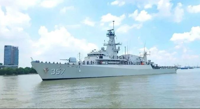 La corvette KRI Bung Tomo - 357 de la Marine indonésienne. Photo: sggp.org.vn.